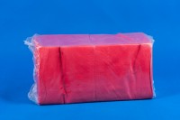 салфетки -33х33-1/4/-х250бр.в пк./-червена