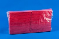 салфетки -33х33-1/8/-х150бр.в пк./-червена